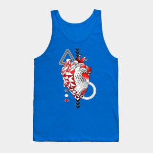 Peppermint Heart Tank Top